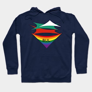 Bulgaria  pride flag Hoodie